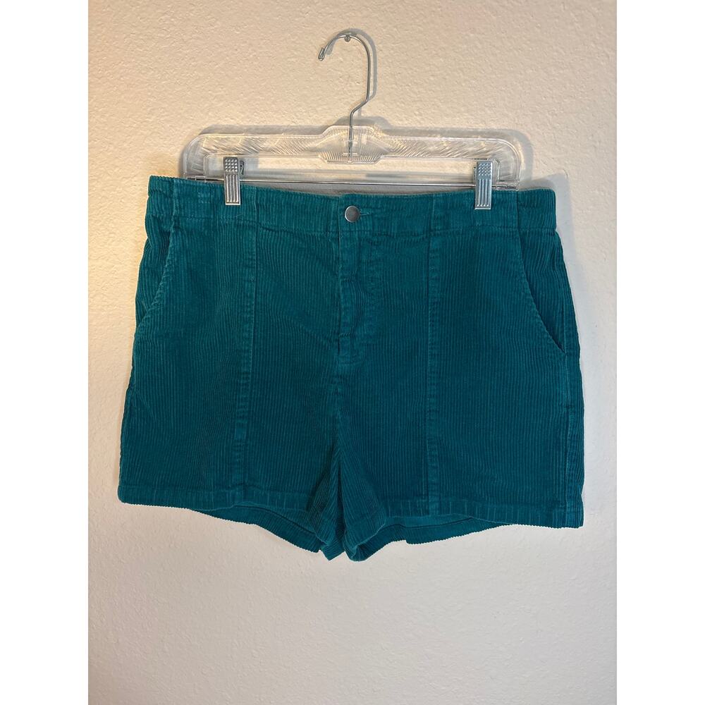 Wild Fable High Rose Teal Cordouroy shorts, size Large
